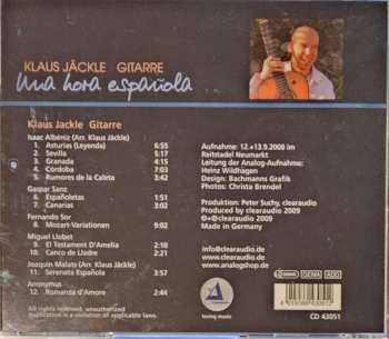 CD Klaus Jäckle: Una Hora Espanola 555870