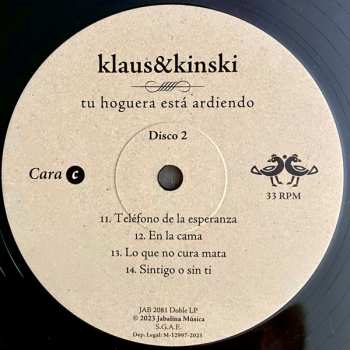 2LP Klaus & Kinski: Tu Hoguera Está Ardiendo LTD 598757