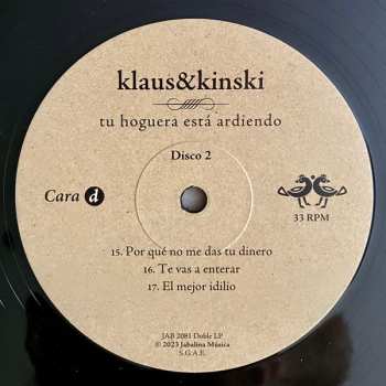 2LP Klaus & Kinski: Tu Hoguera Está Ardiendo LTD 598757