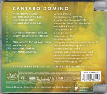 SACD Klaus Mertens: Cantabo Domino 642773