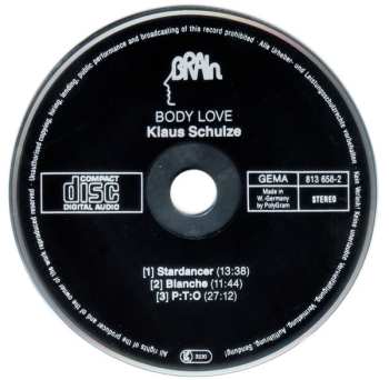 CD Klaus Schulze: Body Love 551517