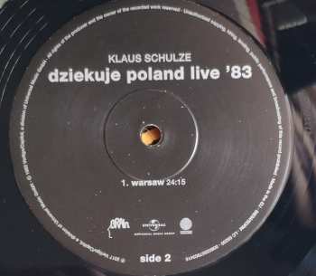 2LP Klaus Schulze: Dziękuję Poland Live '83 68314