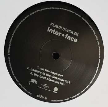 LP Klaus Schulze: Inter * Face 354845