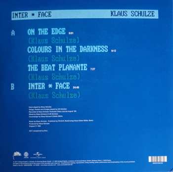 LP Klaus Schulze: Inter * Face 354845