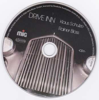 2CD Klaus Schulze: Drive Inn & Drive Inn 2 DIGI 560894