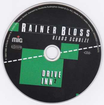 2CD Klaus Schulze: Drive Inn & Drive Inn 2 DIGI 560894