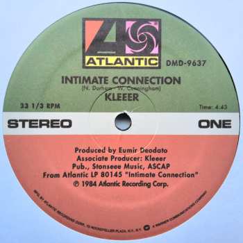 LP Kleeer: Intimate Connection / Tonight 587751