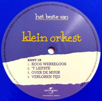 2LP Klein Orkest: Het Beste Van CLR 588112