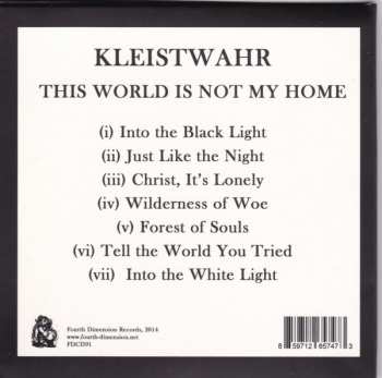 CD Kleistwahr: This World Is Not My Home LTD 401279