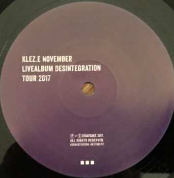 2LP Klez.e: November  LTD 359906