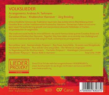 CD Knabenchor Hannover: Volkslieder  555145