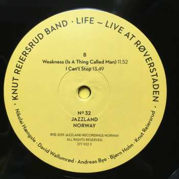 LP Knut Reiersrud Band: Life – Live at Røverstaden 85551