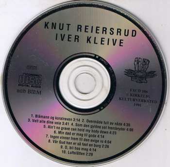 CD Knut Reiersrud: Blå Koral 628388