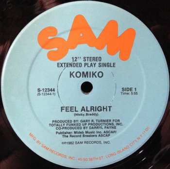 Album Komiko: Feel Alright