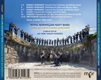 CD Kongelige Norske Marines Musikkorps: Concertos For Wind Instruments 546918