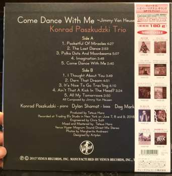 LP Konrad Paszkudzki Trio: Come Dance With  Me. Jimmy Van Heusen Song Book 601070