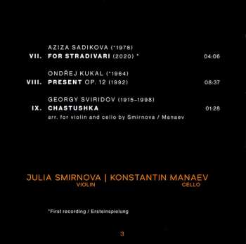 CD Konstantin Manaev: The Songs Of Our Neighbours 647876