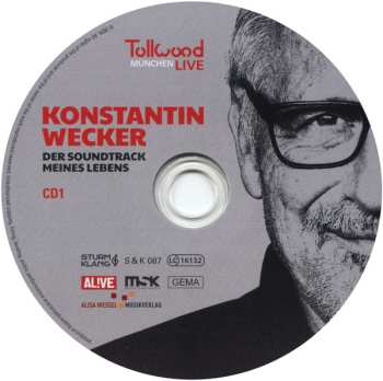 2CD Konstantin Wecker: Der Soundtrack Meines Lebens 629782