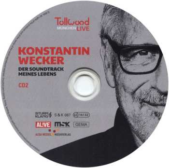 2CD Konstantin Wecker: Der Soundtrack Meines Lebens 629782