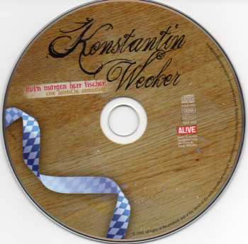 CD Konstantin Wecker: Gut'n Morgen, Herr Fischer! Eine Bairische Anmutung 520276