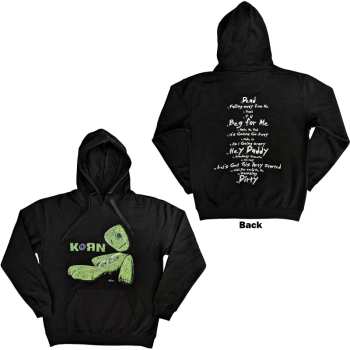 Merch Korn: Korn Unisex Pullover Hoodie: Issues Tracklist (back Print) (small) S