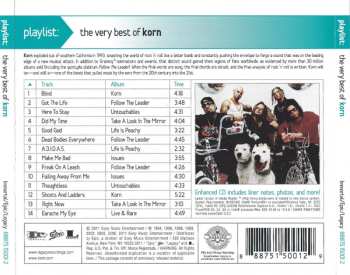 CD Korn: Playlist: The Very Best Of Korn 586056