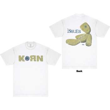 Merch Korn: Korn Unisex T-shirt: Doll Issues (back Print) (medium) M