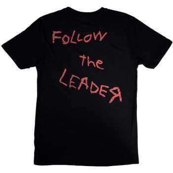 Merch Korn: Korn Unisex T-shirt: Follow The Leader Hopscotch (back Print) (large) L