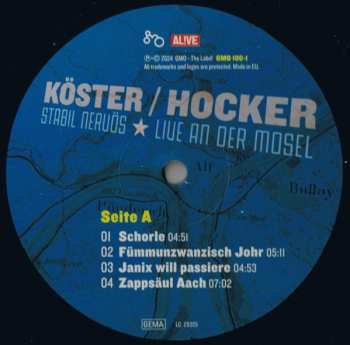 2LP Köster / Hocker: Stabil Nervös 625423