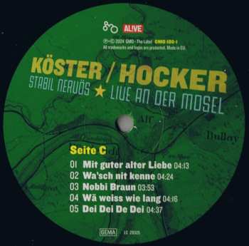 2LP Köster / Hocker: Stabil Nervös 625423