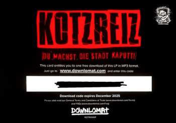 LP Kotzreiz: Du Machst Die Stadt Kaputt! LTD | CLR 553886