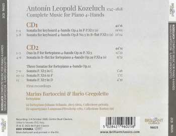 2CD Leopold Koželuh: Complete Music For Piano 4-Hands 437402