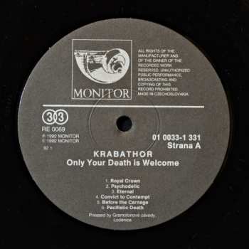 LP Krabathor: Only Our Death Is Welcome... 543284