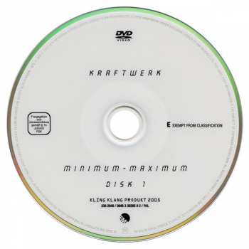 2DVD Kraftwerk: Minimum-Maximum 23649