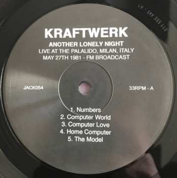 LP Kraftwerk: Another Lonely Night - Live At The Palalido, Italy, May 27th 1981 - Fm Broadcast 653859