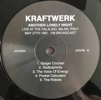 LP Kraftwerk: Another Lonely Night - Live At The Palalido, Italy, May 27th 1981 - Fm Broadcast 653859