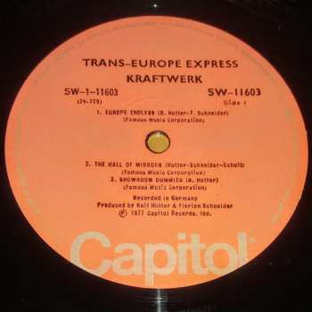 LP Kraftwerk: Trans-Europe Express 678108