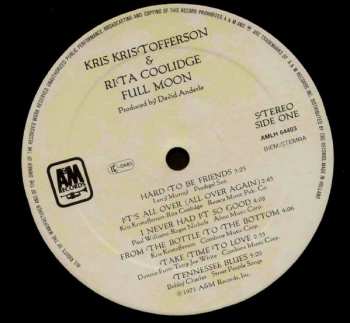 LP Kris Kristofferson & Rita Coolidge: Full Moon 645192