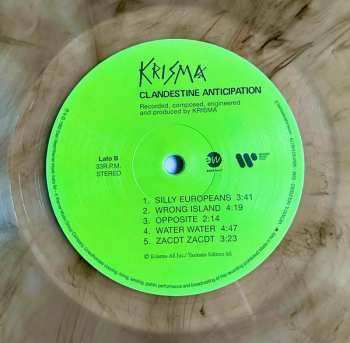 LP Krisma: Clandestine Anticipation LTD | NUM 584068