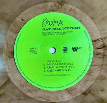 LP Krisma: Clandestine Anticipation LTD | NUM 584068