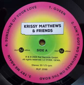 LP Krissy Matthews: Krissy Matthews & Friends 583328