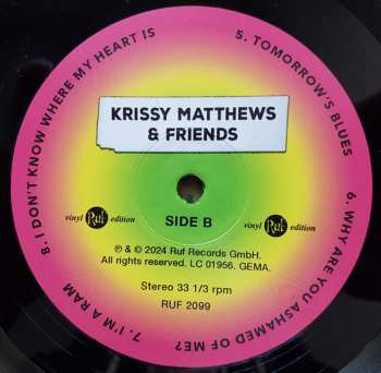 LP Krissy Matthews: Krissy Matthews & Friends 583328