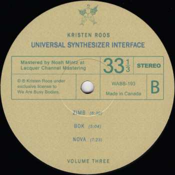 LP Kristen Roos: Universal Synthesizer Interface Vol III 624741