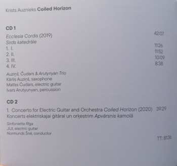 2CD Krists Auznieks: Coiled Horizon 595242