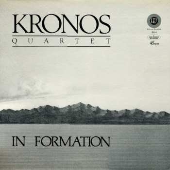 Album Kronos Quartet: In Formation