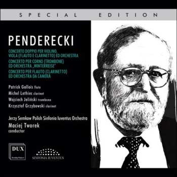 CD Krzysztof Penderecki: Concerto Doppio Für Flöte,klarinette & Orchester (nach Dem Konzert Für Violine,viola & Orchester) 619572