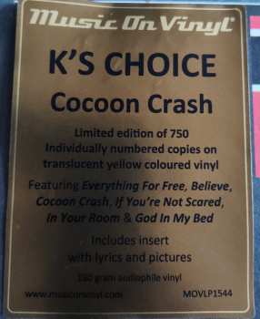 LP K's Choice: Cocoon Crash CLR | LTD | NUM 569680