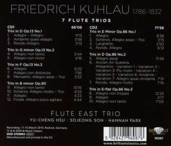 2CD Daniel Friedrich Rudolph Kuhlau: 7 Flute Trios 564948