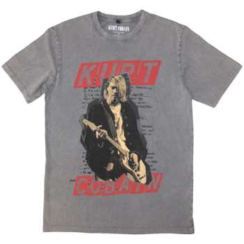 Merch Kurt Cobain: Stone Wash Tričko Collage