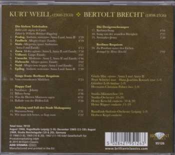 CD Kurt Weill: Die Sieben Todsünden 156805